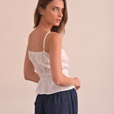 Santa Ana Linen Top