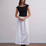100% Cotton Poplin Skirt