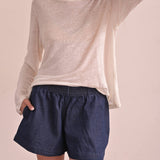 מכנס קצר ג׳ינס 100% כותנה