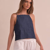 גופיית ג׳ינס 100% כותנה