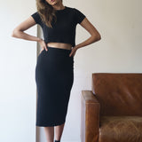 100% Cotton Cropped Tee