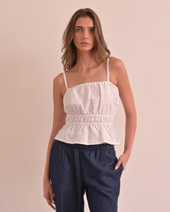 Santa Ana Linen Top