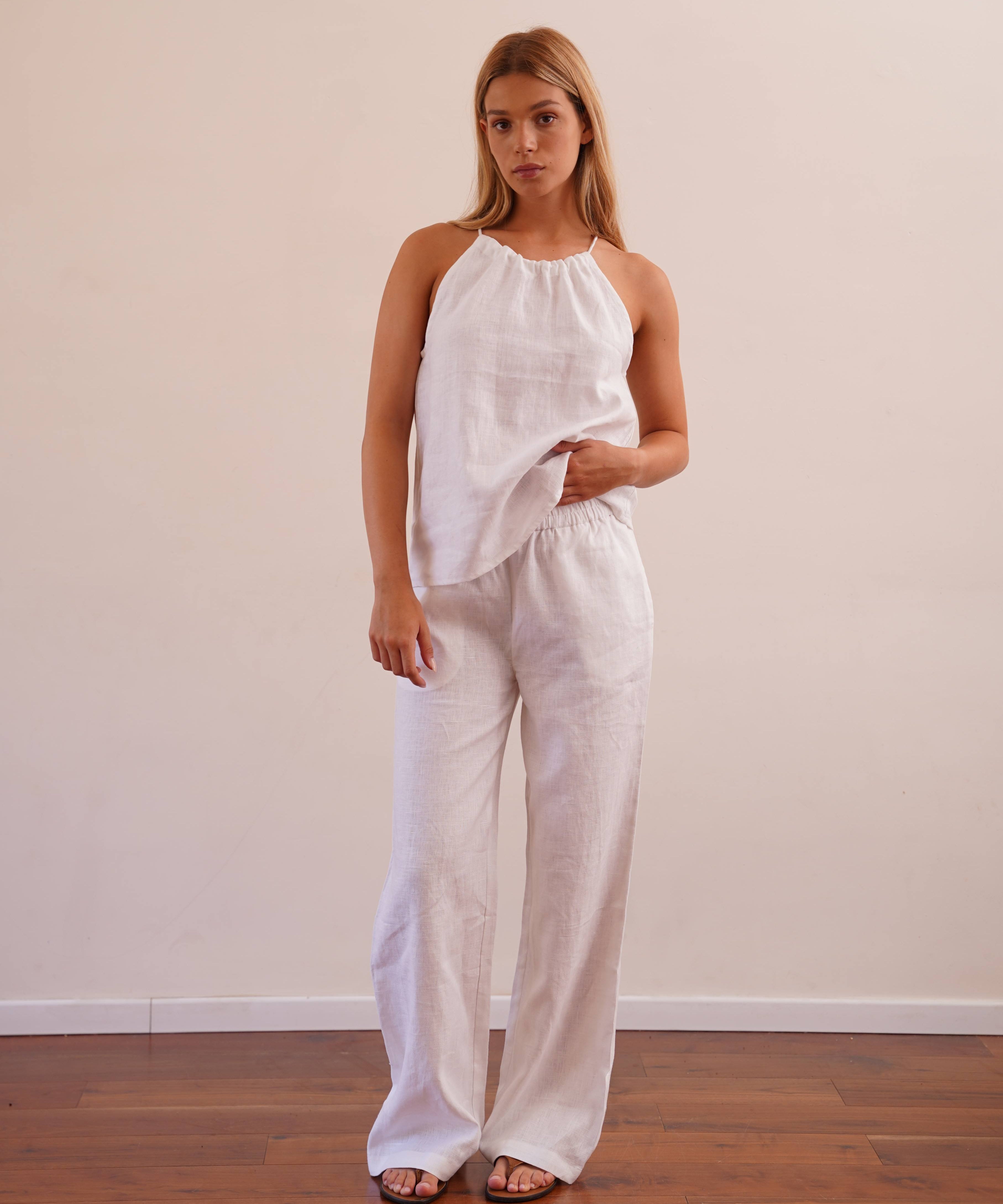 Page Linen Tank