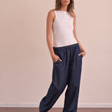 גופיית מפתח סירה 100% כותנה