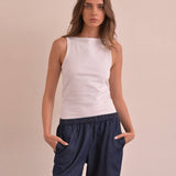 גופיית מפתח סירה 100% כותנה