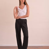 גופיה עם כיווצים 100% כותנה