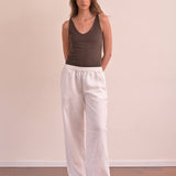 מכנס ארוך 100% פשתן