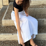 100% Cotton Poplin Skirt