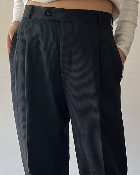 Quality Wool Blend Trousers