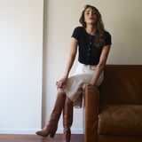 100% Cotton Button Tee