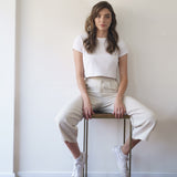 100% Cotton Cropped Tee