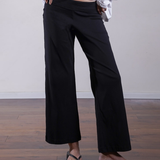 Foldover Yoga Pants 100% Cotton