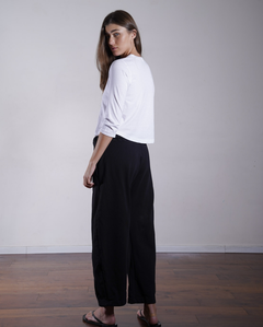 Three Quarter Sleeve Jersey Top 100% Cotton