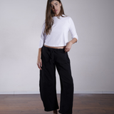 Three Quarter Sleeve Jersey Top 100% Cotton
