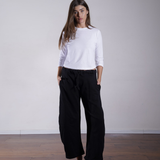 Three Quarter Sleeve Jersey Top 100% Cotton