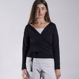 Jersey Wrap Top 100% Cotton