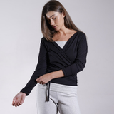 Jersey Wrap Top 100% Cotton