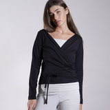 Jersey Wrap Top 100% Cotton
