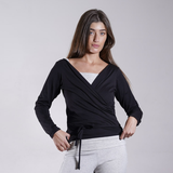 Jersey Wrap Top 100% Cotton