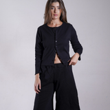 Heavy Rib Cardigan 100% Cotton