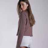 Heavy Rib Cardigan 100% Cotton