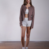 Heavy Rib Cardigan 100% Cotton