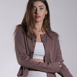 Heavy Rib Cardigan 100% Cotton
