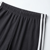 Side Stripe Rib Pants 100% Cotton
