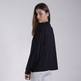 Oversized Jersey V-neck Long Sleeve 100% Cotton