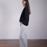 Oversized Jersey V-neck Long Sleeve 100% Cotton