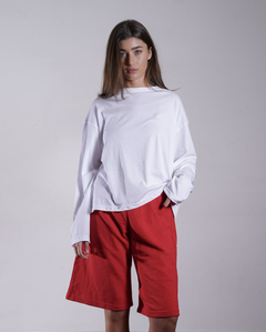 Oversized Jersey Crewneck Long Sleeve 100% Cotton
