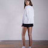 Oversized Jersey Crewneck Long Sleeve 100% Cotton