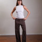 Cropped Rugby Pants 100% Cotton