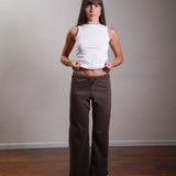 Cropped Rugby Pants 100% Cotton