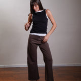 Boat Neck Jersey Tank 100% Cotton