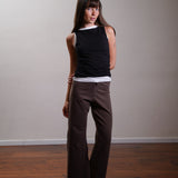 Oversized Off Shoulder Rugby Top + Pants