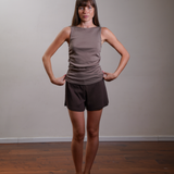 Gathered Tank 100% Cotton