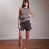 Gathered Tank 100% Cotton