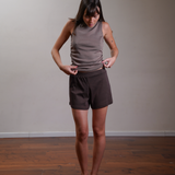 Gathered Tank 100% Cotton