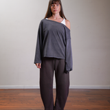 Oversized Off Shoulder Top 100% Cotton
