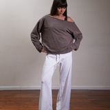Oversized Off Shoulder Top 100% Cotton