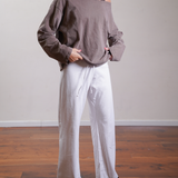 Cropped Rugby Pants 100% Cotton
