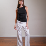 Cropped Rugby Pants 100% Cotton