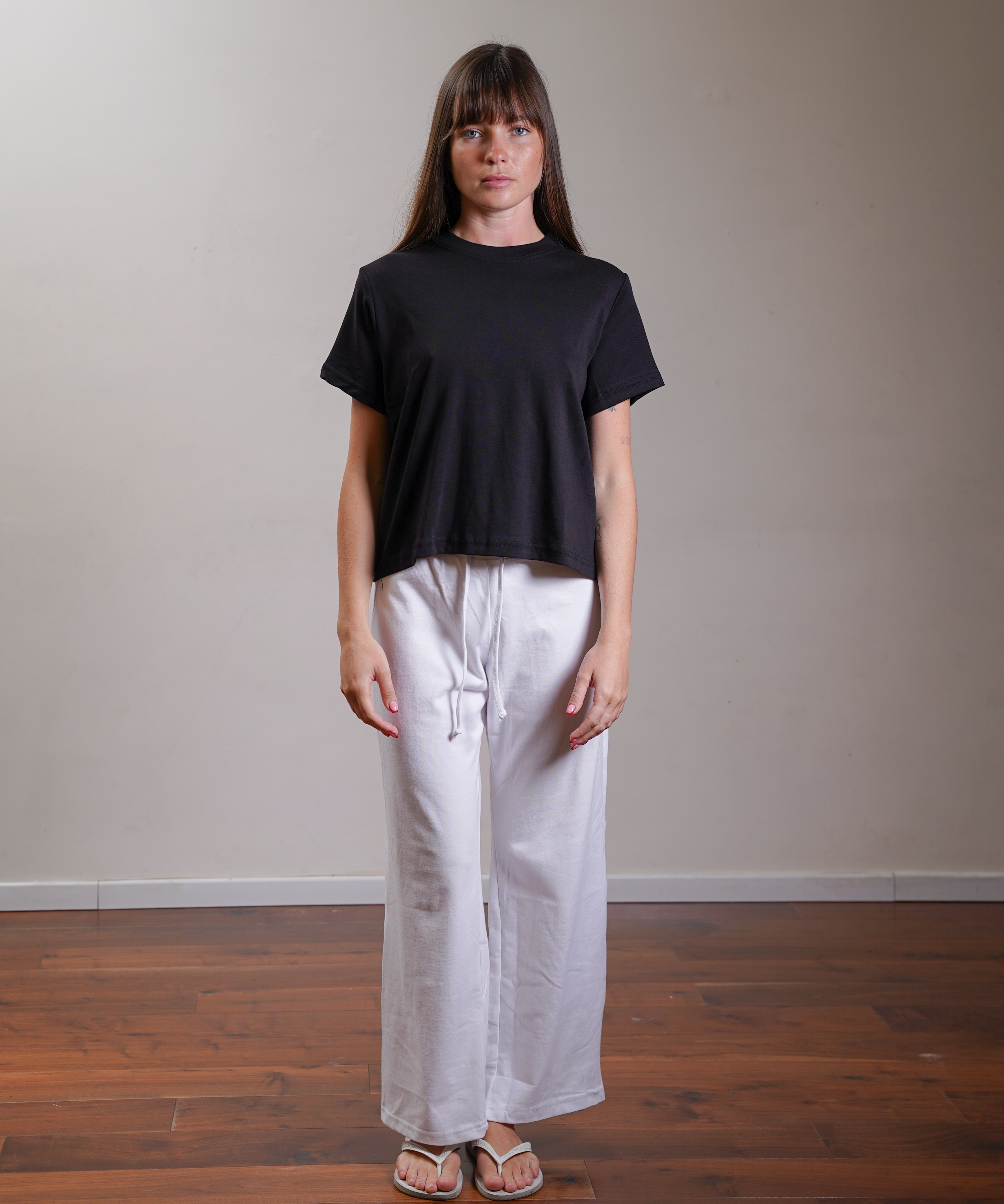 Cropped Rugby Pants 100% Cotton