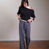Cropped Rugby Pants 100% Cotton