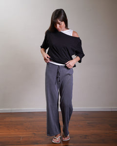 Cropped Rugby Pants 100% Cotton
