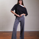 Cropped Rugby Pants 100% Cotton