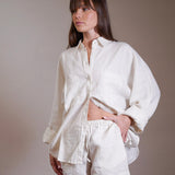 Oversized Button Shirt 100% Linen