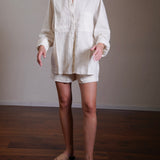 Oversized Button Shirt 100% Linen