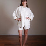 Oversized Button Shirt 100% Linen